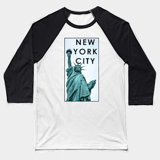 New York Sticker Baseball T-Shirt